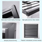 GENERIC Housse De Protection Pour Climatiseur Extérieur – Clôture Antivol Toutes Saisons – Protection Pour Climatiseurs Extérieurs