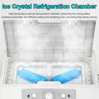 GENERIC Refroidisseur D'évaporation Portable à 3 Vitesses, Grand Réservoir De 55L, Climatiseur Oscillant à 12 ° Avec Roues Pour L'extérieur à Usage Commercial Et Refroidissement Intérieur