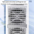  Refroidisseur D'air Tour, 300 W, Par évaporation, Avec Deux Ventilateurs Et Quatre Compartiments à Glace. Climatiseur Mobile Pour La Maison, La Chambre Ou Le Bureau, Rafraîchit Une