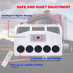 GENERIC Climatiseur Split – Refroidissement Rapide, Faible Bruit, Pour Camping-car, Camion, Remorque, Camping-car, Caravane