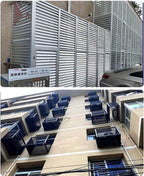  Écran De Clôture De Climatiseur En Aluminium, Grille À Persiennes Résistante Aux Intempéries For Unités Extérieures, Boîtier Autoportant For Couvrir Les Déchets Extérieurs Ou Les Unités AC (Color : I
