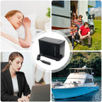 Genérico Climatiseurs Portables Pour Voiture | Refroidisseur D'air Portable Pour Voiture - Appareil De Refroidissement Par évaporation D'eau 12 V Pour Camion RV Road Trip Garage Au Sous-sol Du Sous-sol
