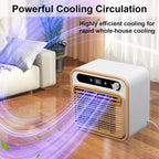  12000 BTU Portable Split AC, Télécommande WiFi, 130m3/h Refroidissement Silencieux Pour Tente, VR, Caravane, Pas De Tuyau Requis, Conception Légère Pour Le Camping Extérieur Et L'utilisation Intérieur