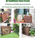 Housse De Protection Pour Climatiseur Extérieur - Grilles De Protection Extérieures Pour Climatiseurs Et Pompes à Chaleur - Dimensions : 100 X 43 X 9 Cm