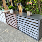 GENERIC Housse De Protection Pour Climatiseur Extérieur Anti-vol Toutes Saisons - Clôture D'intimité Pour Climatiseurs Extérieurs